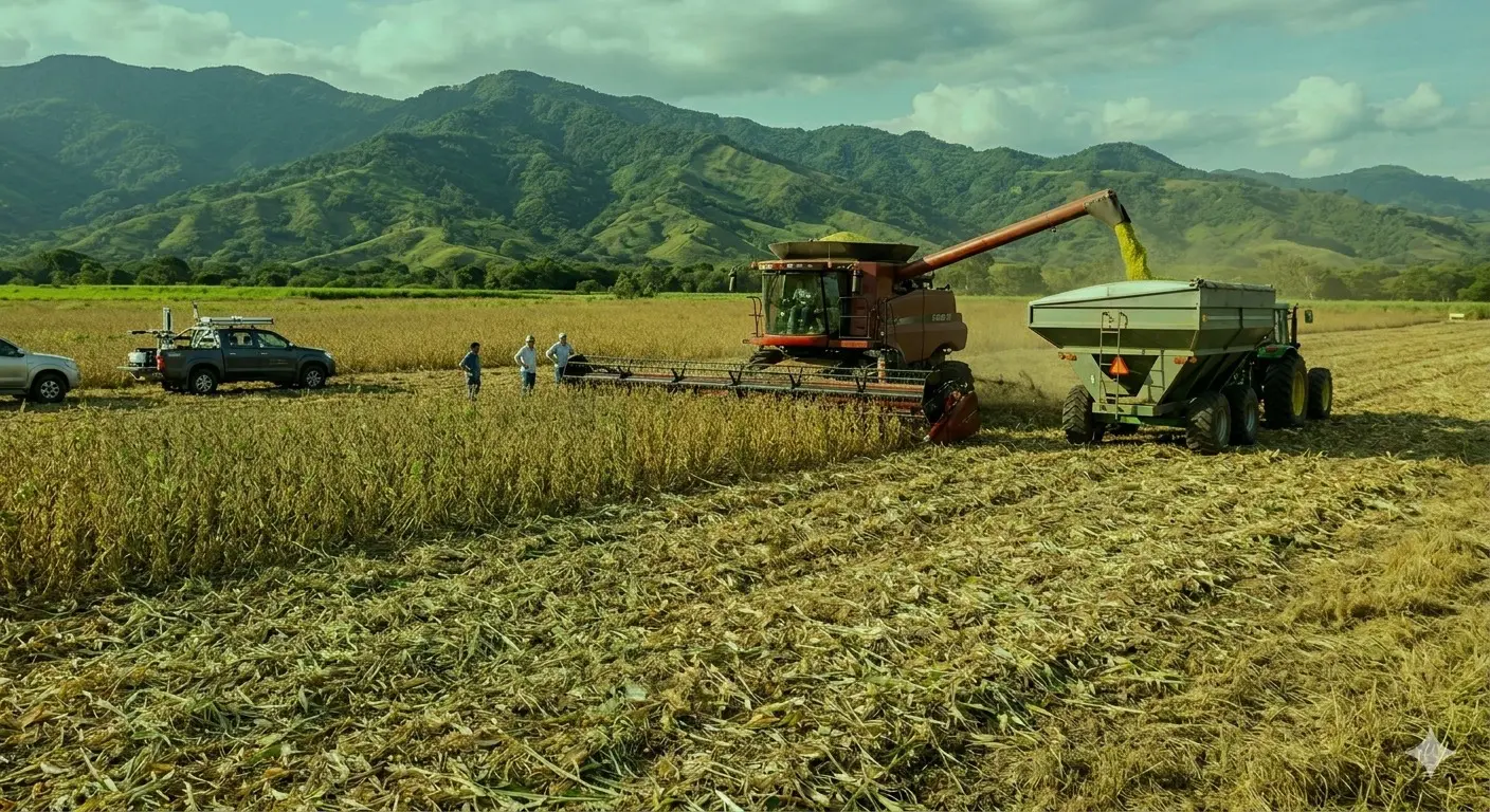 Soya – Labranza de Conservación y Cosecha a Granel