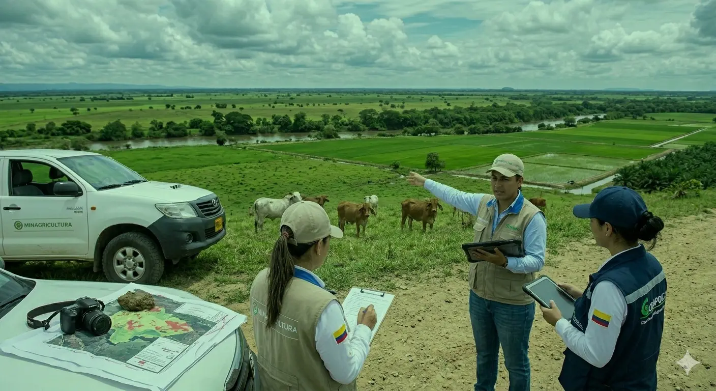 Uso Actual del Suelo – Arauca, Meta y Casanare